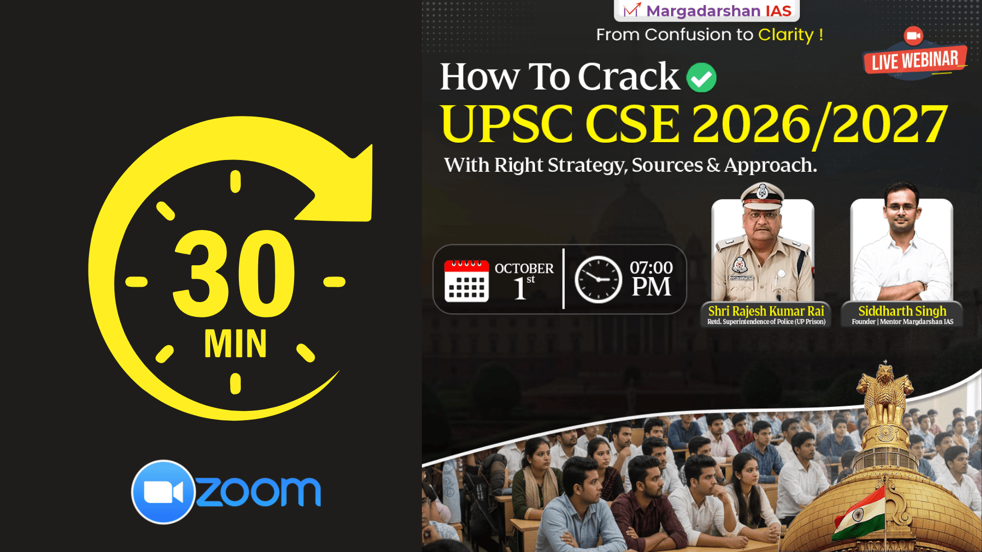 🚨 30 Minutes Left! ⏰ Our Free Webinar starts today at 7:00 PM sharp!