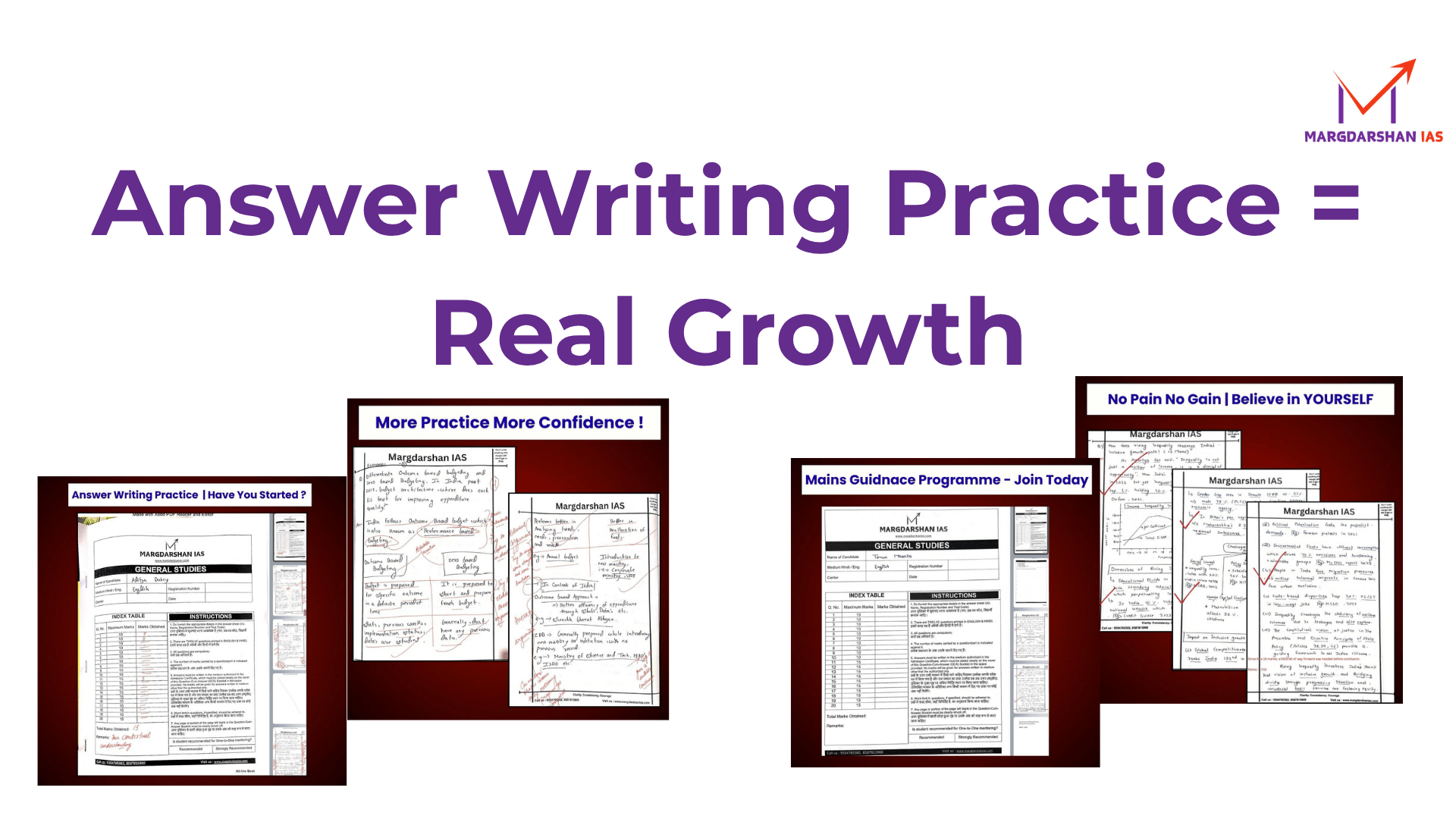 Answer Writing Practice = Real Growth 📈