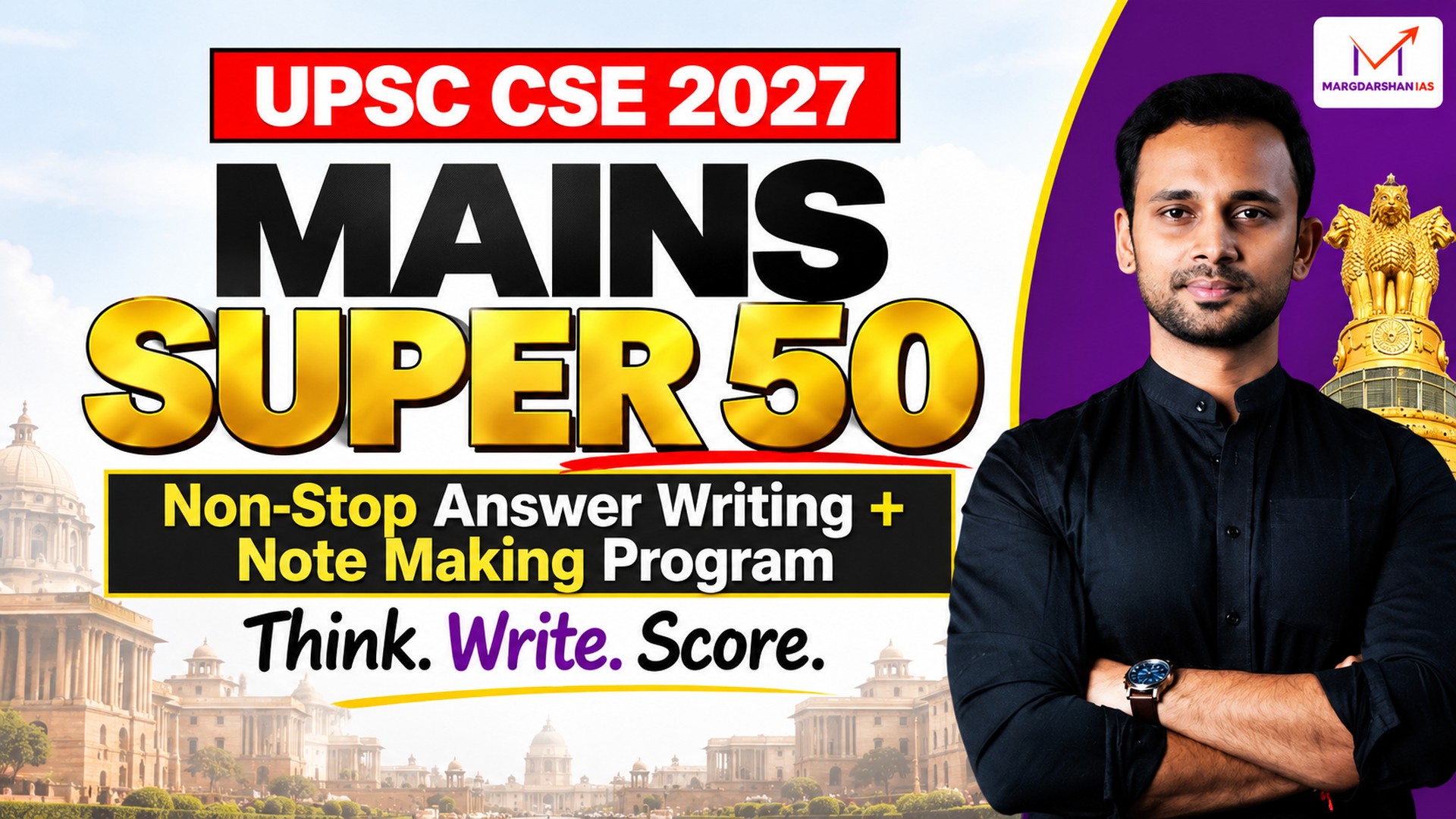 Brainstorm. Structure. Write. Improve.