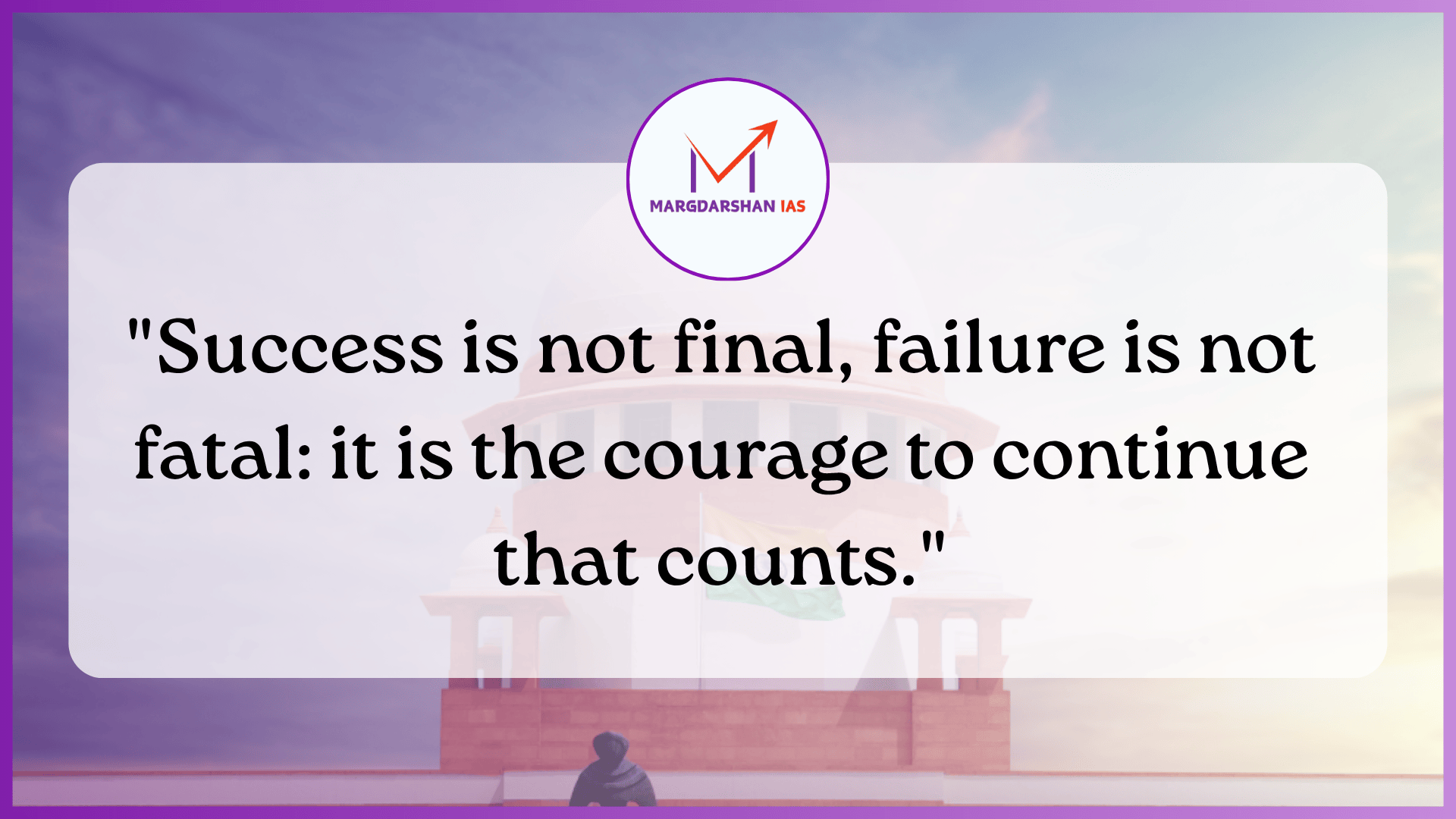 "Courage to Continue"