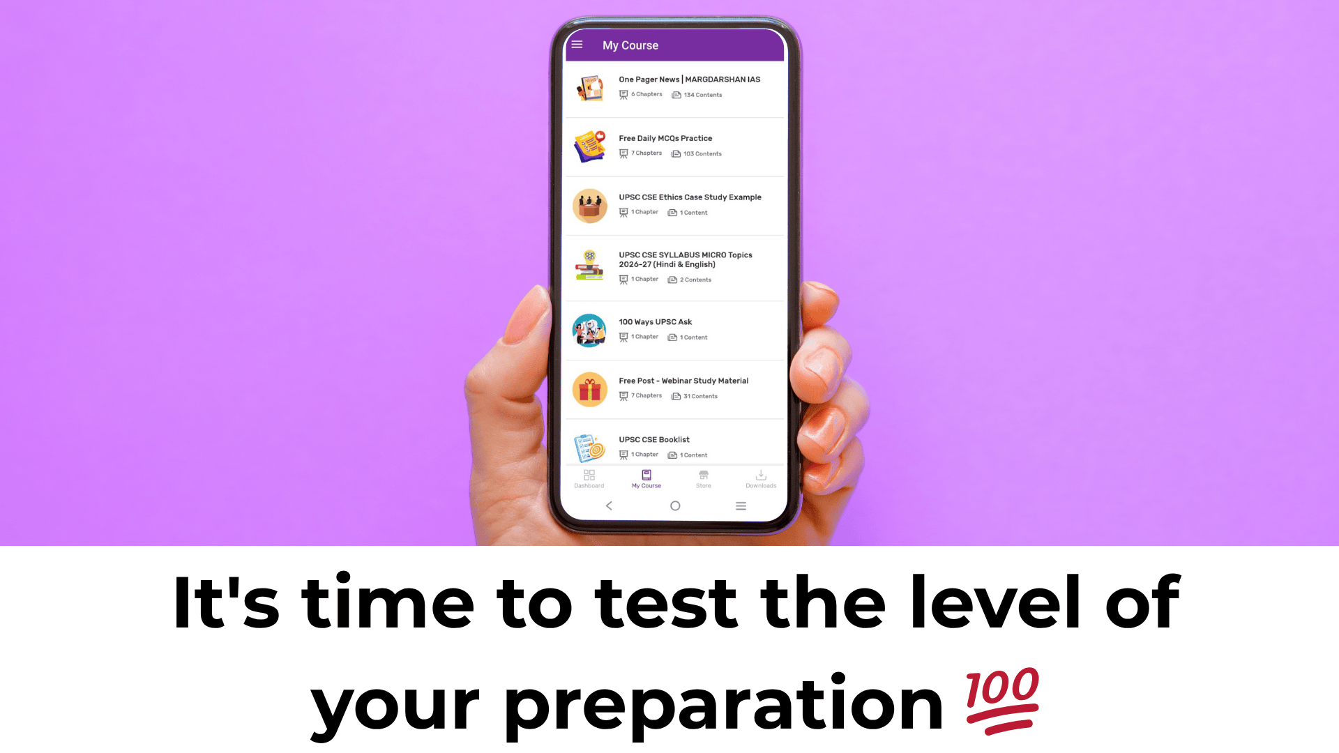 It's time to test the level of your preparation 💯