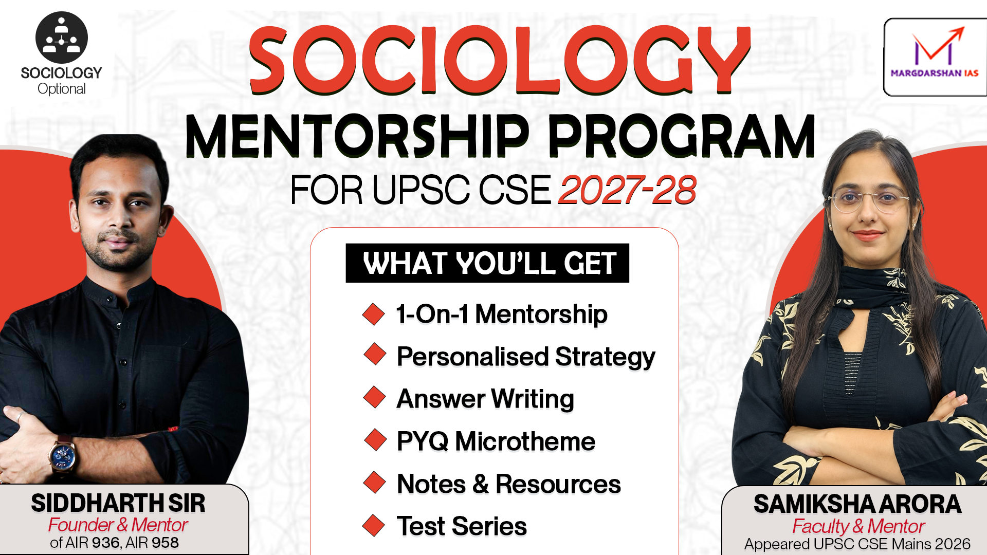 Last Day to Enrol! Sociology Mentorship Programme 2027–28