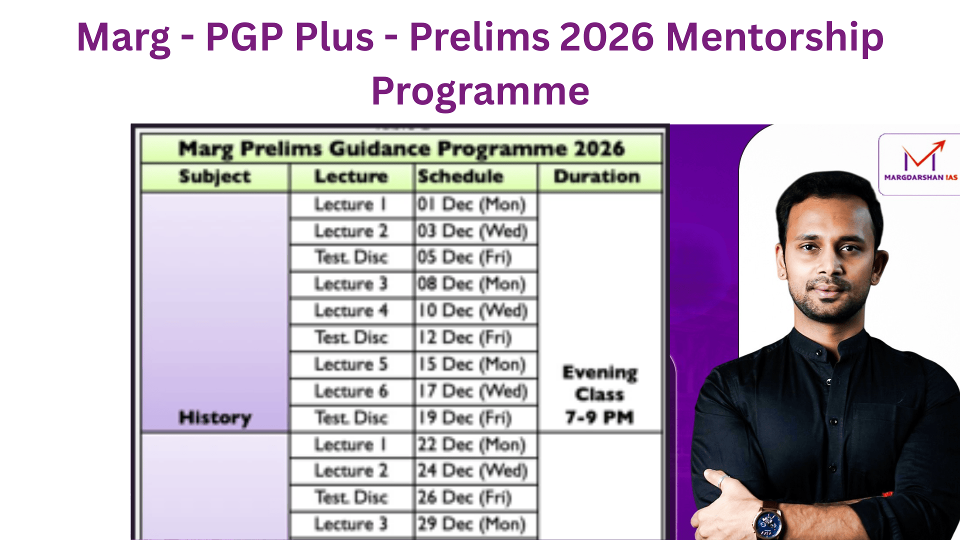 Marg Prelims Guidance Programme 2026