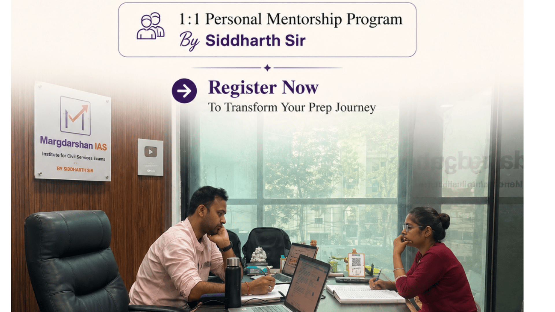 MargSETU – 1:1 Personal Mentorship by Siddharth Sir