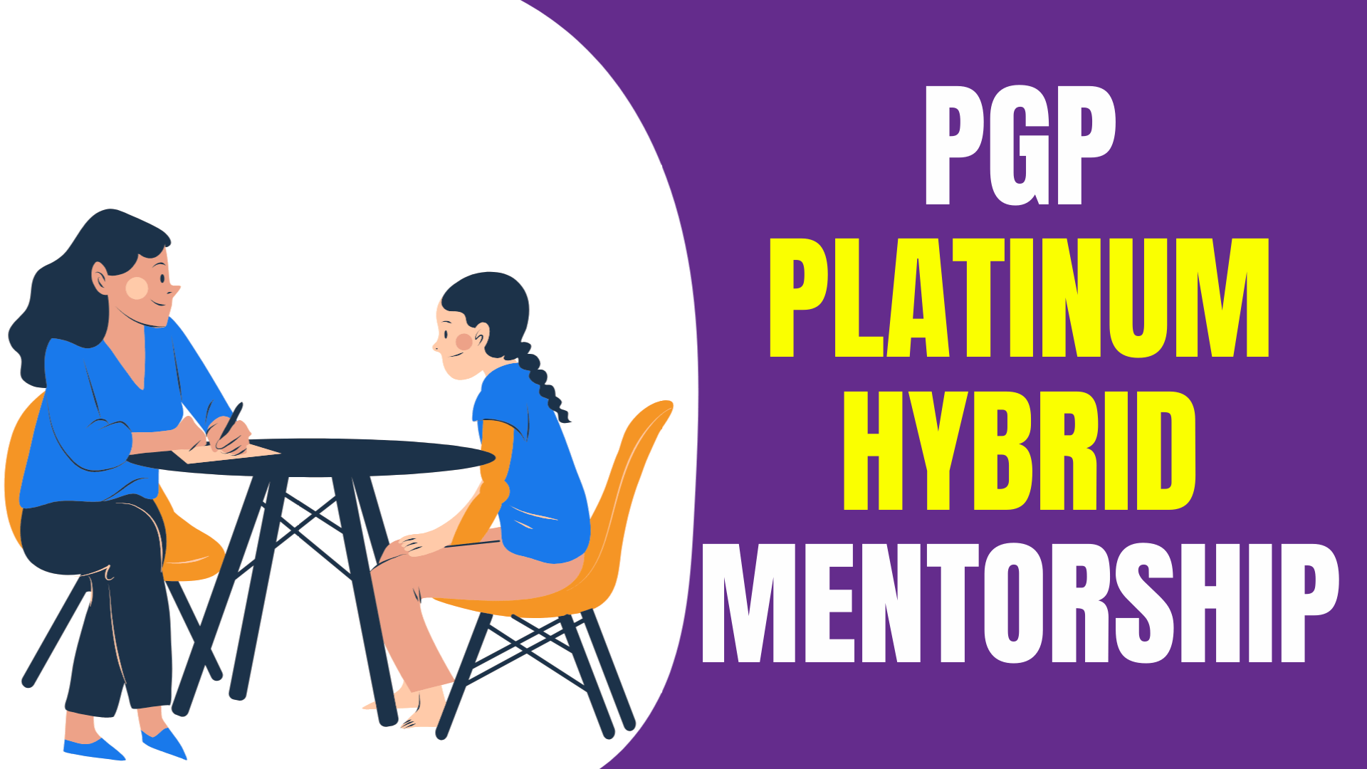 PGP Platinum: Real 1:1 Mentorship 🤝