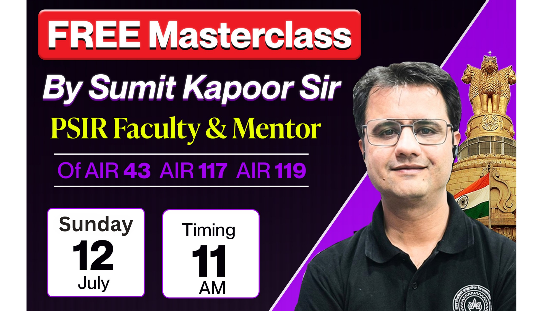 Reminder: FREE Webinar Today @ 11 AM