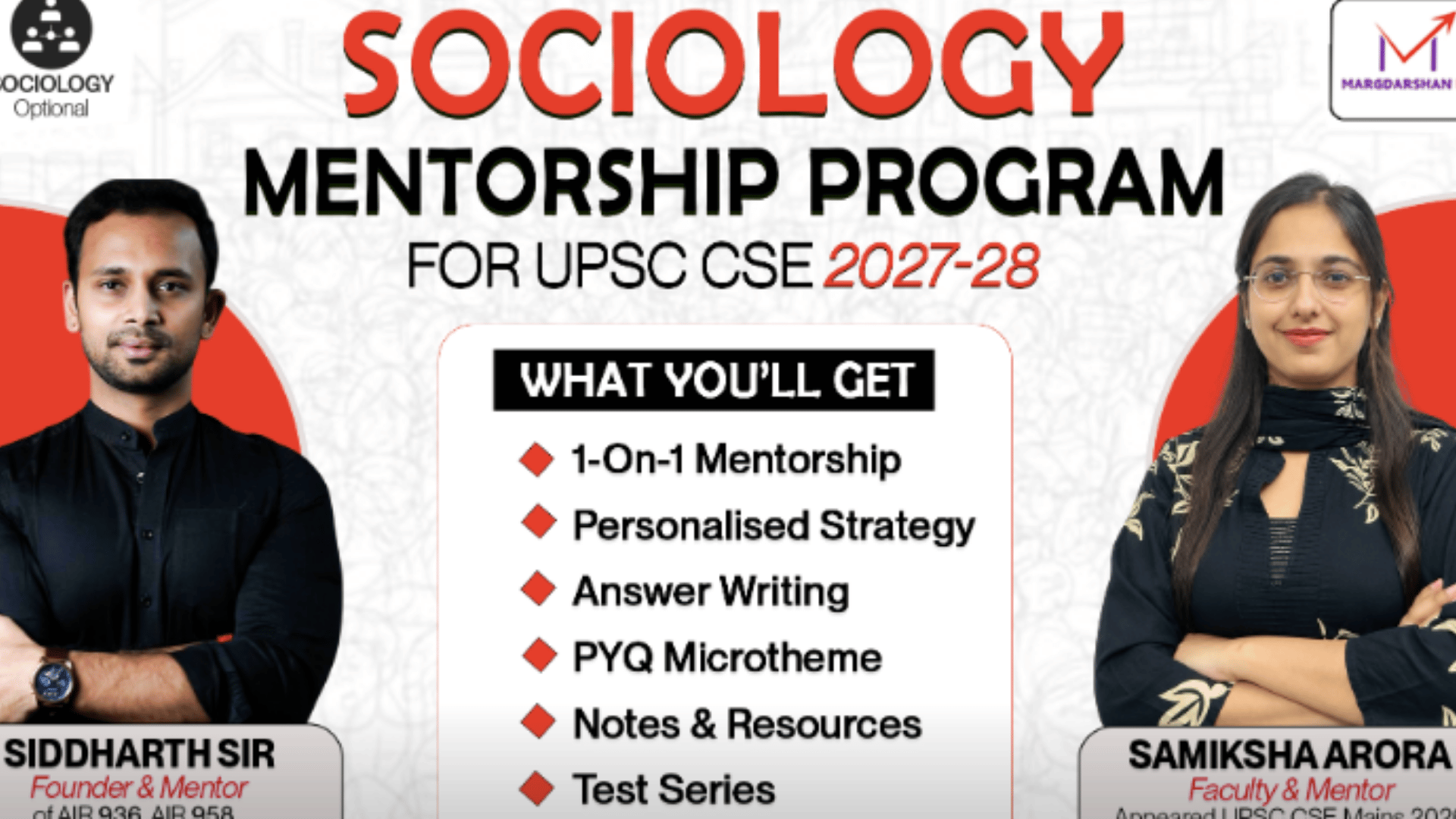 Sociology Optional 2027-28: Personalised Mentorship for Better Scores