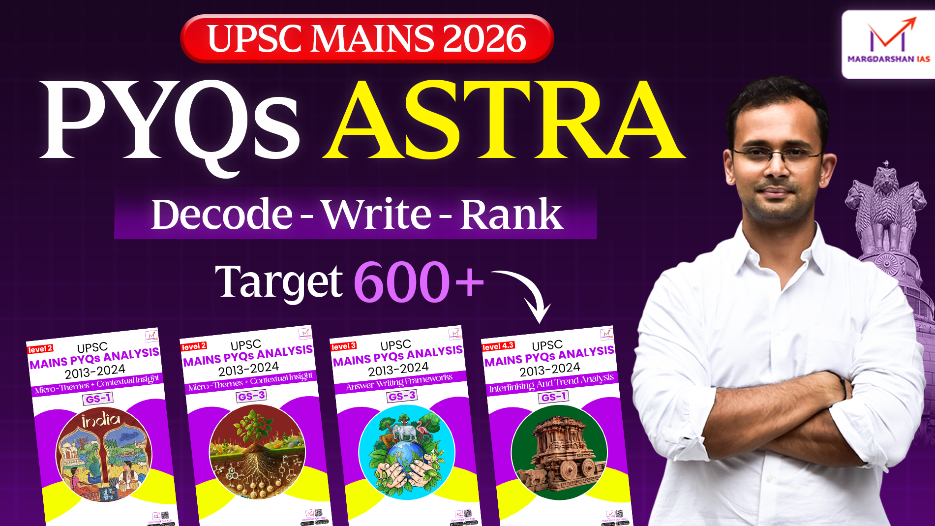 UPSC CSE MAINS PYQsAstra by Margdarshan IAS